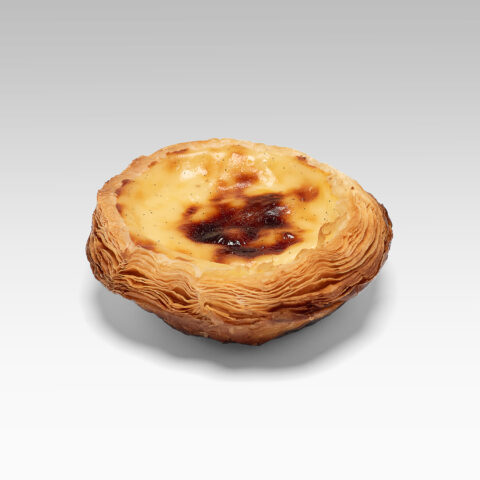 Taartje met vanille crème